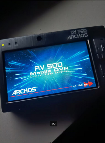 Archos 500 mobile dvr - archos, av