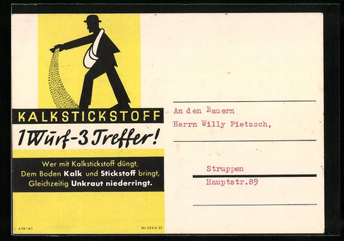 Wurf 3 treffer - -, reklame