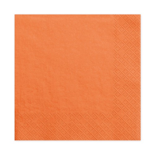 Papierservietten orange x - orange,