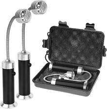 2 Stück Grilllampe Grillbeleuchtung Grilllicht Magnetlampe Grill Zubehör für Ga