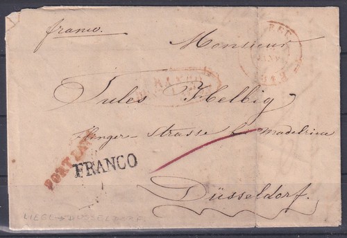 Vorphilatelie faltbrief von - vorphilatelie,