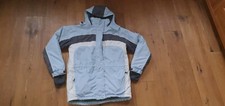 TCM Polar Dreams Damen Winterjacke Skijacke, Gr. 34/36 helblau/grau/cremeweiß
