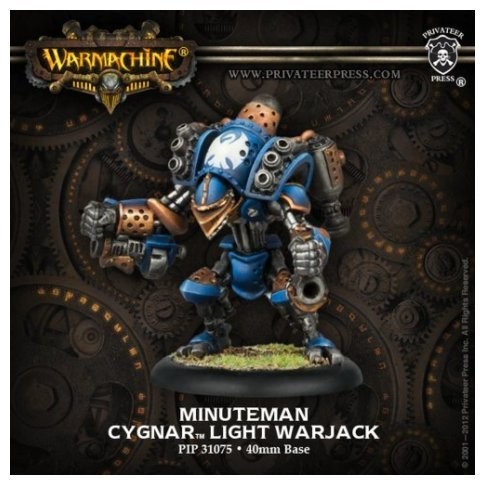 Warmachine cygnar minuteman - cygnar,