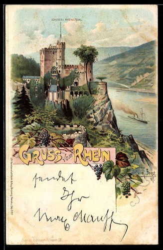 Künstler rheinstein - künstler-ak,