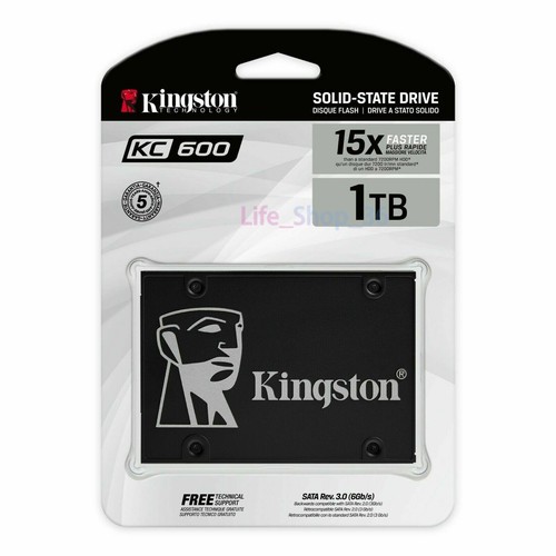 Kingston ssd kc600 - kc600, 2,5