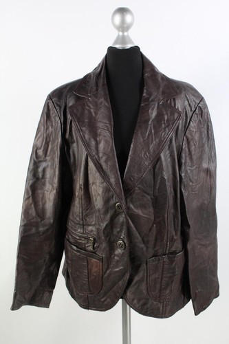 Bonita damen lederjacke braun - bonita,