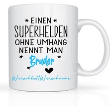 Bruder Tasse Motiv Spruchtasse