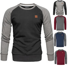 Herren Basic College Sweatjacke Pullover Hoodie Sweatshirt R5040