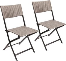 Gartenstuhl rattan klappstuhl - rattan,