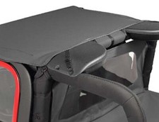 Header Bikini Top schwarz Verdeck Black Diamond Jeep Wrangler TJ Bj. 03-06