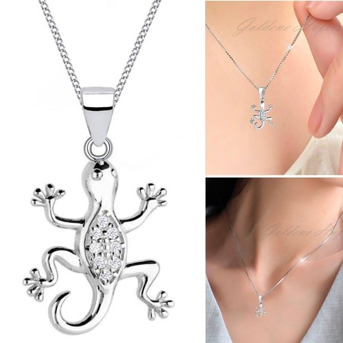 Eidechse kette 925 - kette, sterling