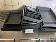 Granitemaillierte Bleche / Behälter GN Bleche  RATIONAL / teilweise neu Gastro