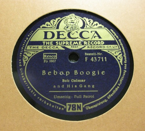 Bob colmar bebop - bob,