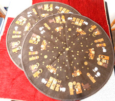 2 x Vintage/MCM Weihnachtsplätze von Sodahl of Denmark - schöne Qualität