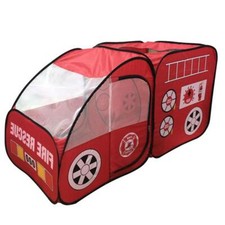 Kinderhaus Spielhaus Indoor Outdoor Pop Up Feuerwehrauto Auto Spiel Zelt