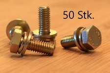 50Stk. Kombischrauben M6x16 f. Toyota Landcruiser BJ40,HJ60,HJ61,HZJ75,HZJ78
