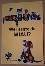 Wer sagte da Miau?  Sutejew-DDR Bilderbuch