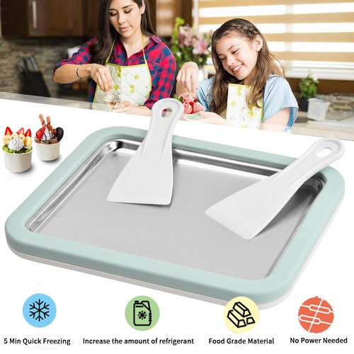 Ice cream rolls maker - cream,