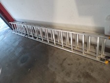 DRABEST Leiter PRO Serie Aluleiter 3-teilig Mehrzweckleiter 3x15 Stufen Leiter