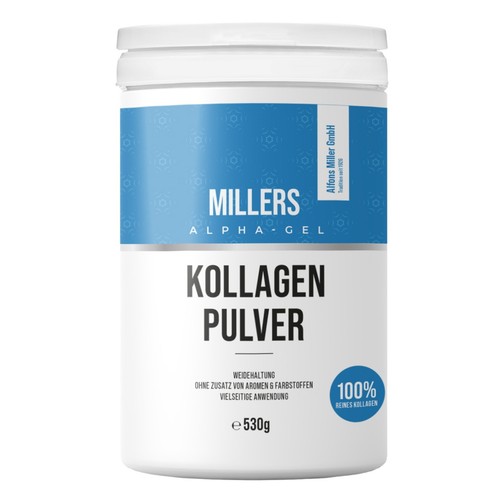 100 reines kollagen pulver i - reines,
