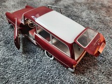 Opel Rekord P1 Caravan von Minichamps in 1:18 Bordeaux / Weiß sehr "Selten"