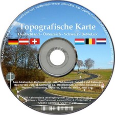 TOPO Karte GARMIN Edge GPS Oregon DEUTSCHLAND Österreich SCHWEIZ Trekking Biking
