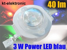 3 Stück Power LED Emitter 3W
