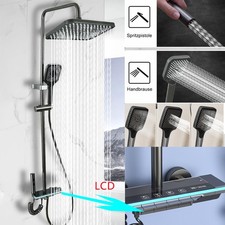 LED Duscharmatur Duschset