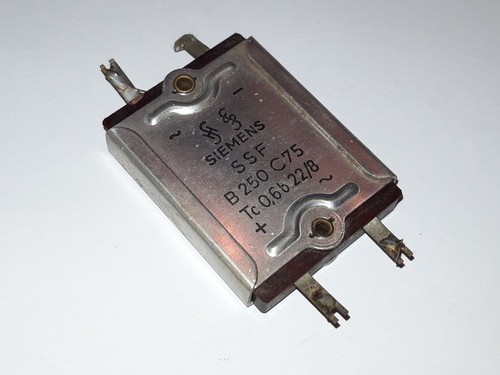Gleichrichter siemens 250 - 1,