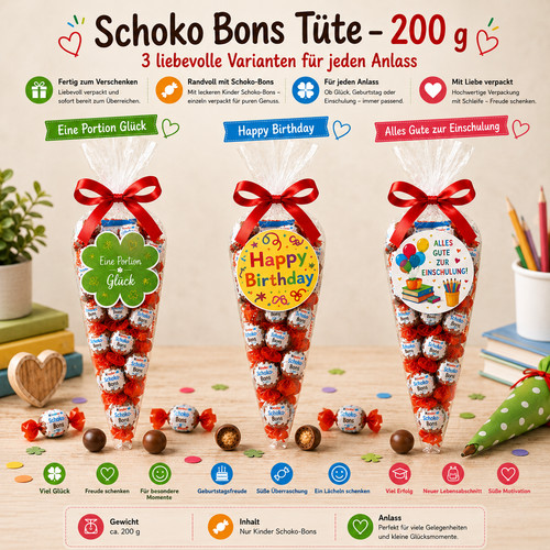 Schoko bons 200g - schoko,