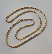 Seilkette 9 kt Gelbgold, 20
