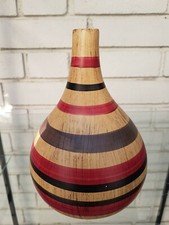 Dekovase  Keramik , mehrfarbig,  Afrika Style 