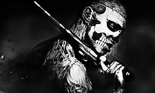 POSTER BILD BILDER XXL POP ART ZOMBIE TATTOO HORROR FILM SKELETT - 150x90