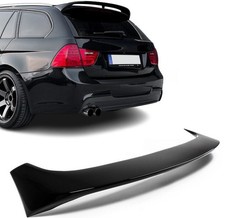 Heckspoiler Performance look für BMW 3 E91 Schwarz Glanz