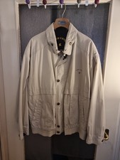 AHOI HERBST Pierre Cardin Herren Jacke Gr. 52 BEIGE SEEMANN KAPITÄN KNÖPF KRAGEN
