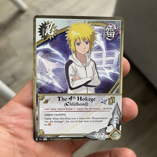 Naruto tcg ccg card the - the, 4th
