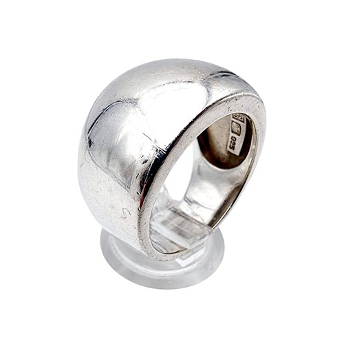 Breiter vintage silberring - breiter, vintage-silberring
