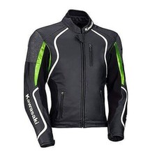 KAWASAKI Biker Lederjacke
