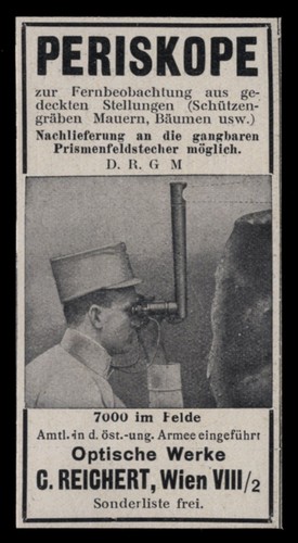 Alte reklame 1915 periskope - 1915,