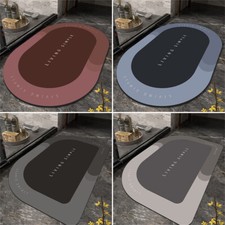 Badematte Badteppich Badvorleger Duschvorleger Duschmatte Rutschfest Saugfähig