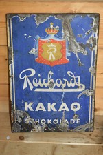 Altes Emailschild, Reichardt