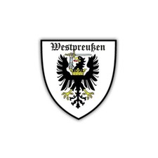 Aufkleber/Sticker Westpreußen