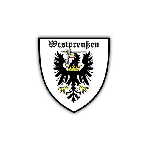 Aufkleber sticker westpreußen - aufkleber/sticker,