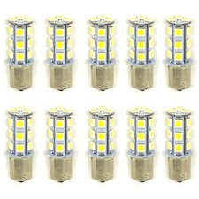 10x Weiße 1156 BA15S 18-SMD