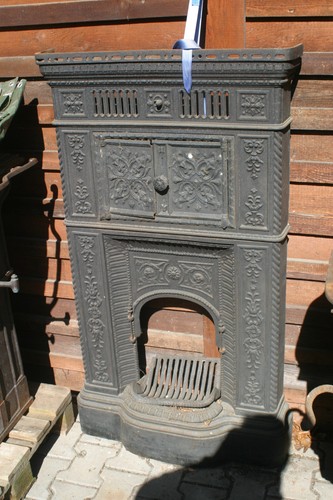 Gussofen kanonenofen kamin - gussofen,