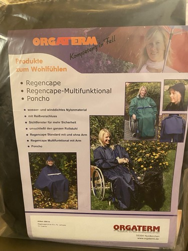 Orgaterm regencape ohne arm - regencape,