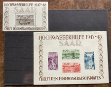 Saar 1948 Block 1 und 2 gefalzt *