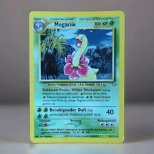 Meganie Holo Pokemon Karte Deutsch 11/111 Neo Genesis