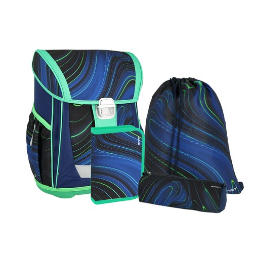 Schul ranzen set blue - ranzen,