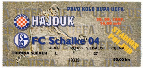 Ticket hajduk split fc - ec,
